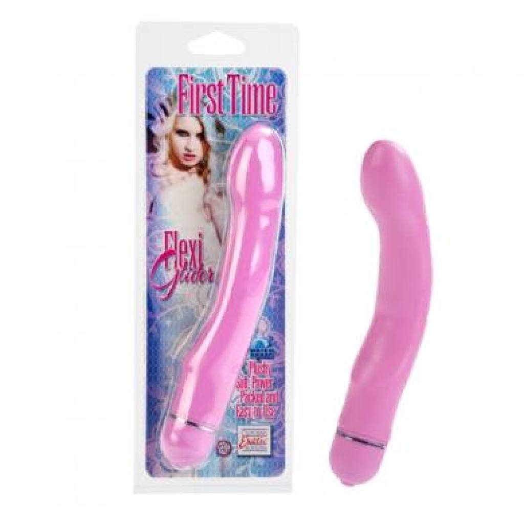 First Time Flexi Glider Pink - Vibrator