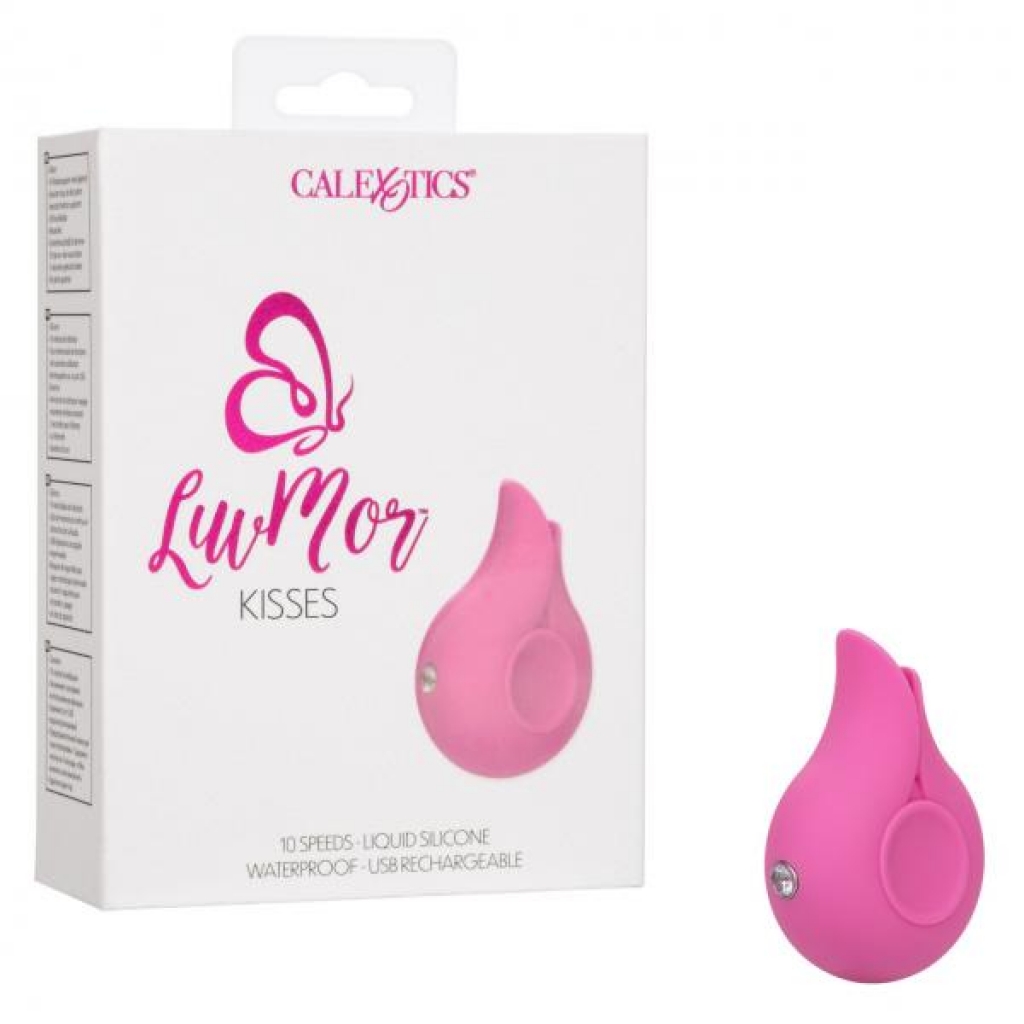 Luvmor Kisses - Pink Vibrator