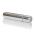 Rechargeable Bullet Vibrator - Sleek Silver Design