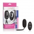 Silicone Remote Rechargeable Egg Vibrator - Black