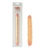 12-Inch Ivory Veined Double Dildo