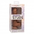 Dual Density Silicone Stud - 5inch Brown