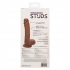 Dual Density Silicone Stud - 5inch Brown