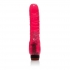 Hot Pink Curved Penis Vibrating Dildo