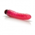 Hot Pink Curved Penis Vibrating Dildo