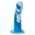 Twisted Love Twisted Ribbed Probe - Blue