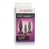 Silicone Anal Trainer Kit - Black 3 Piece Set