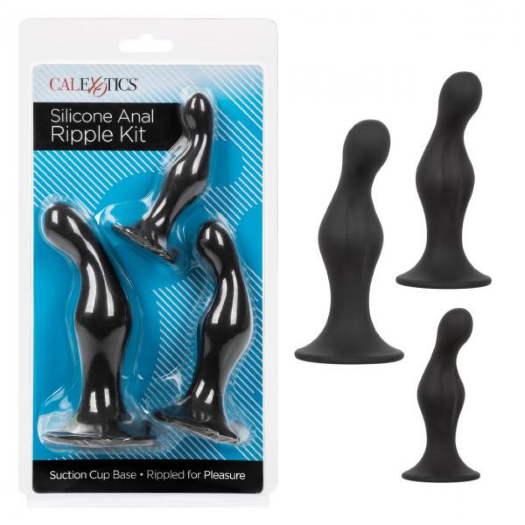 Silicone Anal Ripple Pleasure Toys Kit