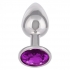 Jewel Small Amethyst Plug - Elegant Stimulation