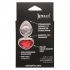 Jewel Small Ruby Heart Anal Plug - Captivating and Alluring