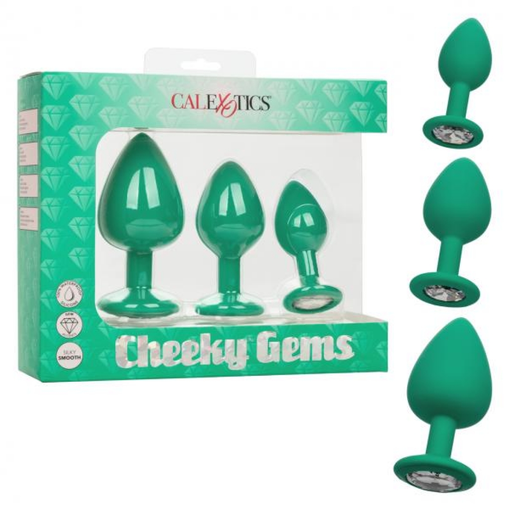 Cheeky Gems 3 Piece Anal Plug Set