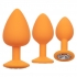 Cheeky Gems 3pc Set: Orange