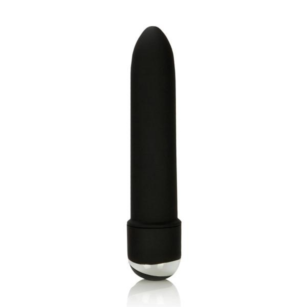 7-Function Classic Chic Waterproof Black Vibrator