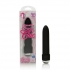 7-Function Classic Chic Waterproof Black Vibrator