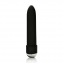 7-Function Classic Chic Waterproof Black Vibrator