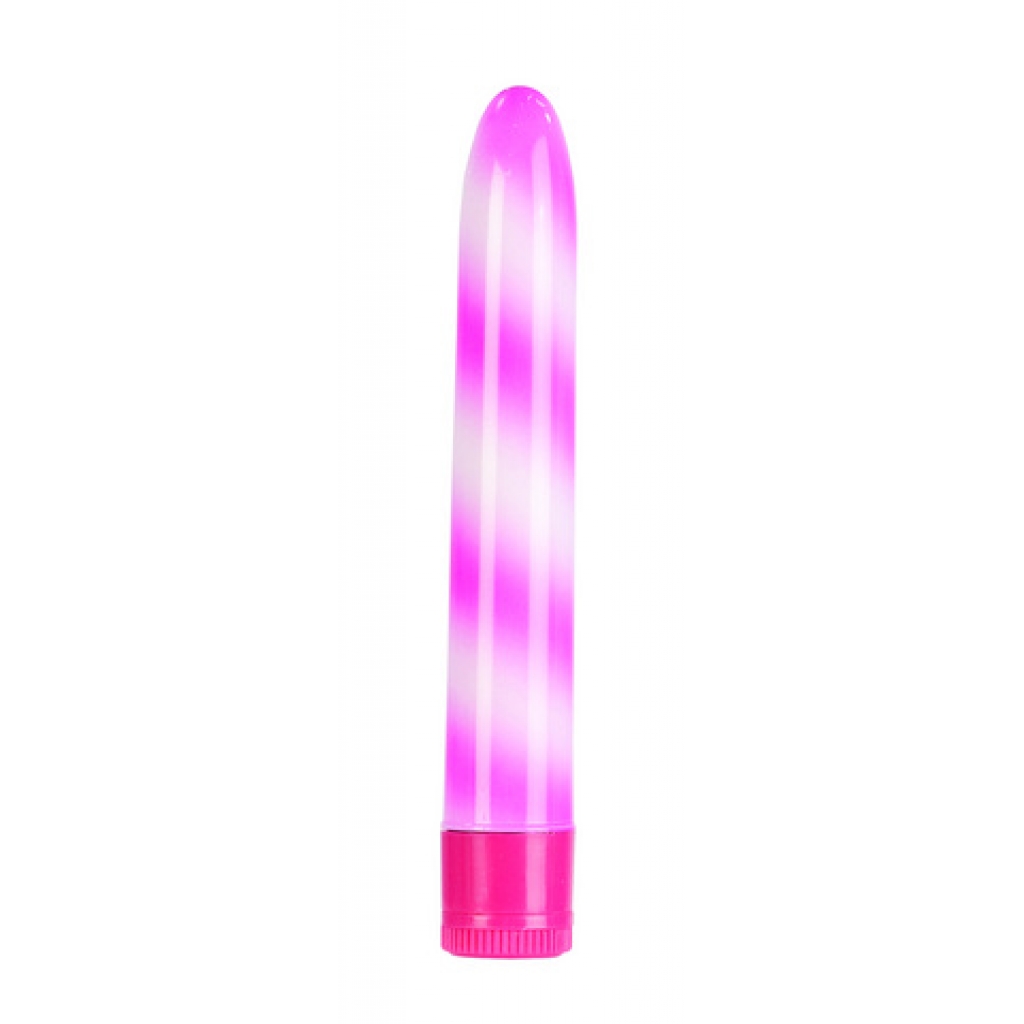 Candy Cane Vibrator - Pink