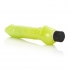 Glow in the Dark Vibrating Jelly Dildo - Green