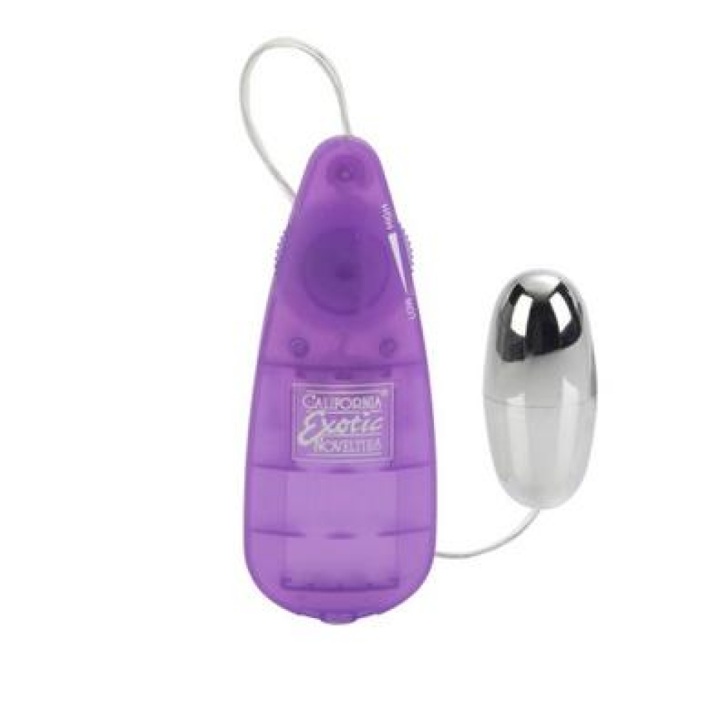 Slim Teardrop Bullet - Purple - High-Quality Vibrator