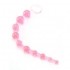 X 10 Beads Graduated Anal Beads - 11 Inch - Pink