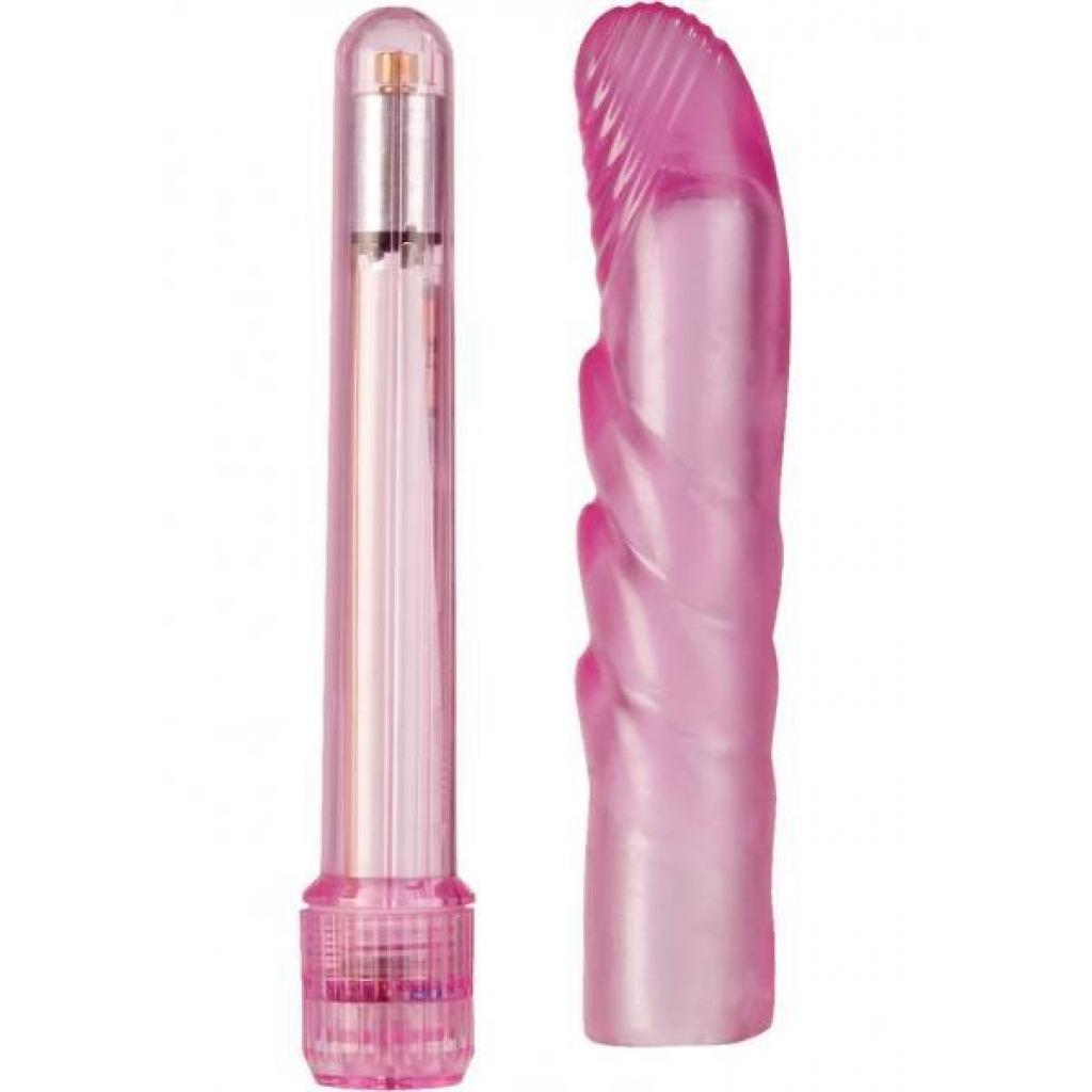 Slim Softee Vibe with Removable G Sleeve - Waterproof - Pink