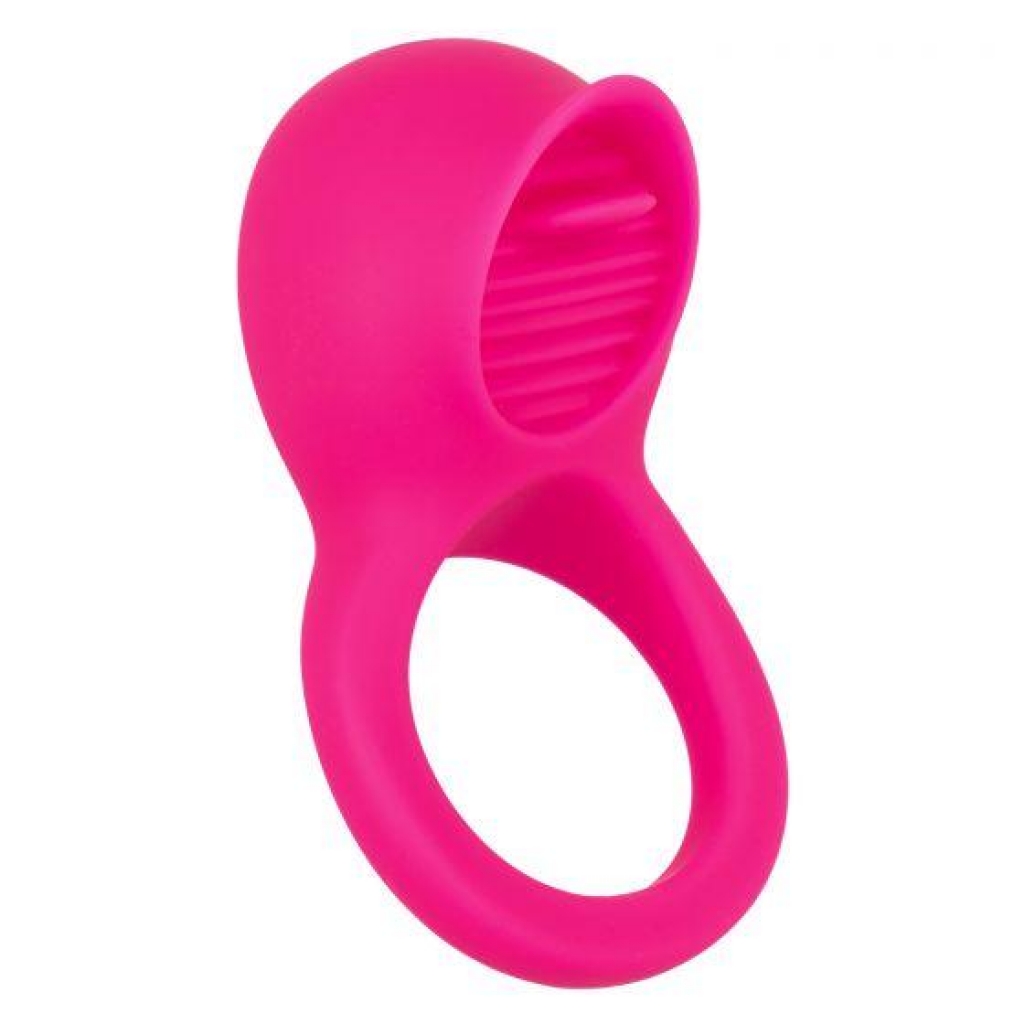 Teasing Tongue Enhancer Vibrating Penis Ring