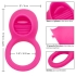 Teasing Tongue Enhancer Vibrating Penis Ring