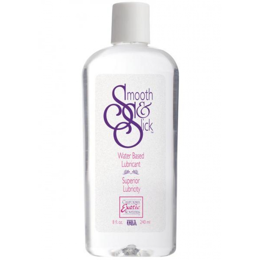 Smooth and Slick Water Based Lubricant - 8 oz