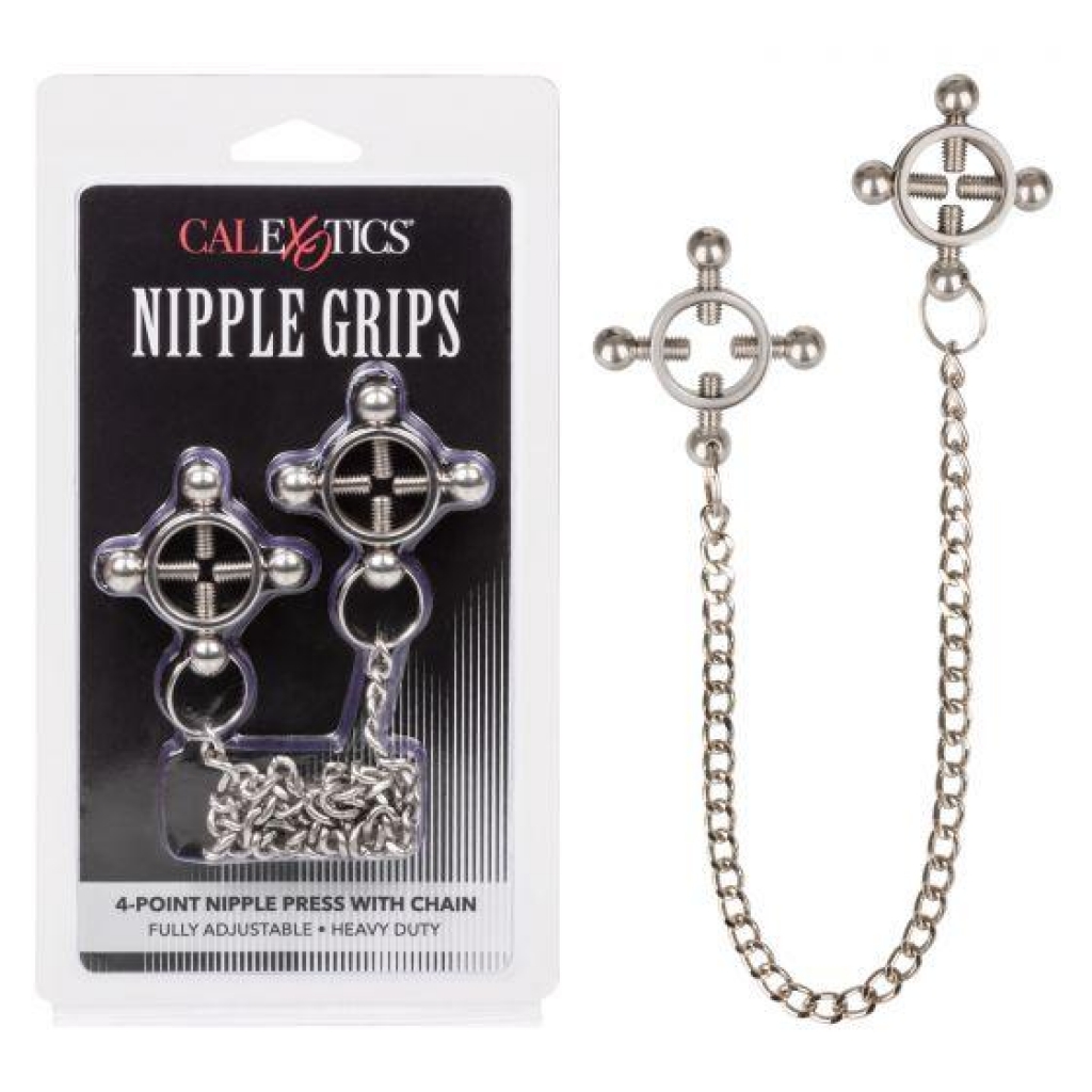 Nipple Grips: 4-Point Nipple Press with Chain