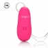 Nipple Play Vibrating Heated Nipple Clamps - Pink