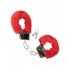 Playful Furry Cuffs - Red