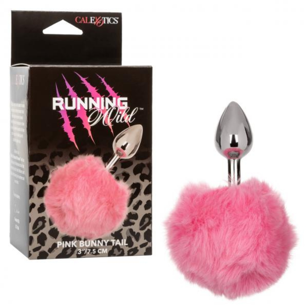 California Exotic Running Wild Pink Bunny Butt Plug