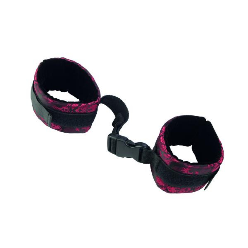 Scandal Control Cuffs Black/Red