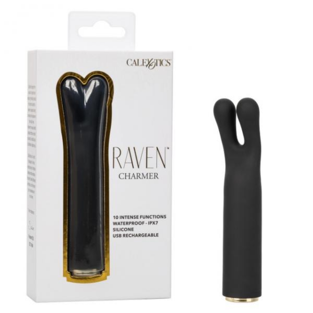 Raven Charmer Mini Massager - Black