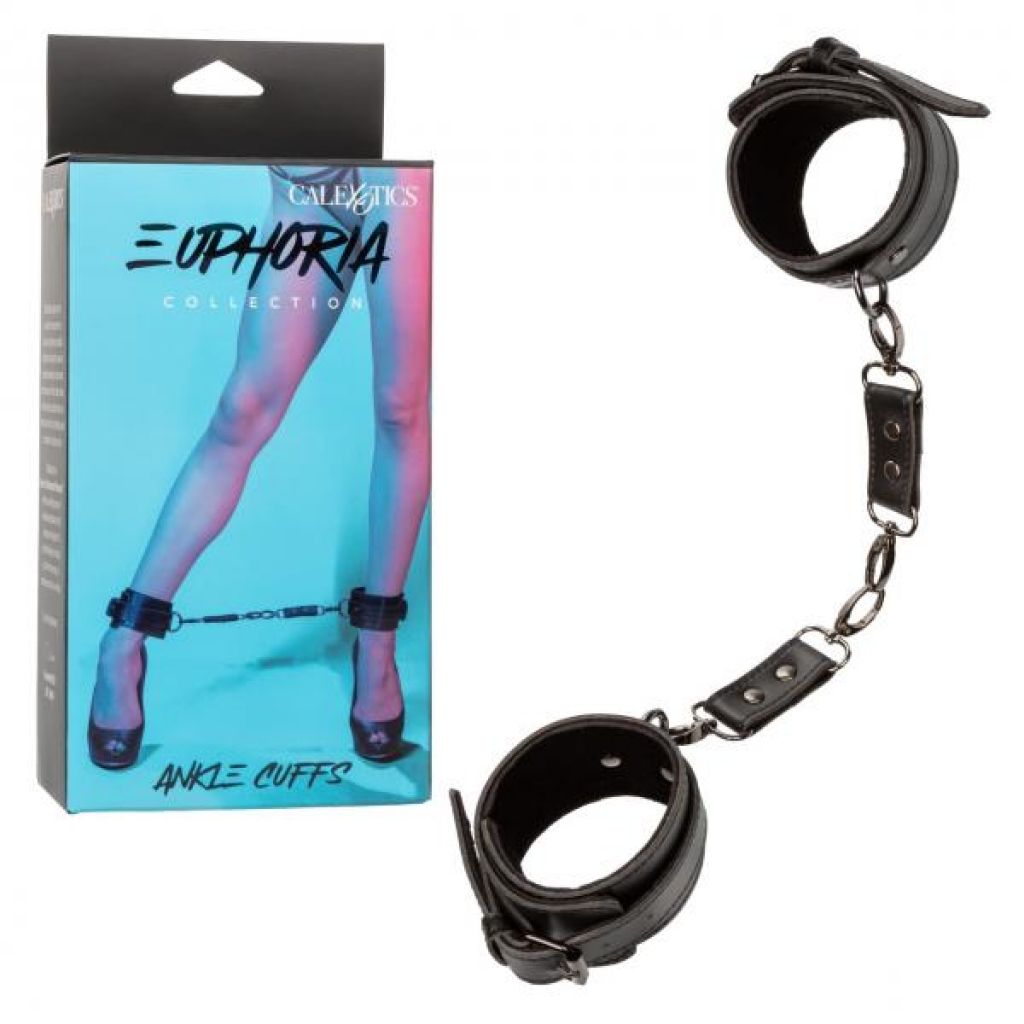 Euphoria Ankle Cuffs - Adjustable Bondage Restraints