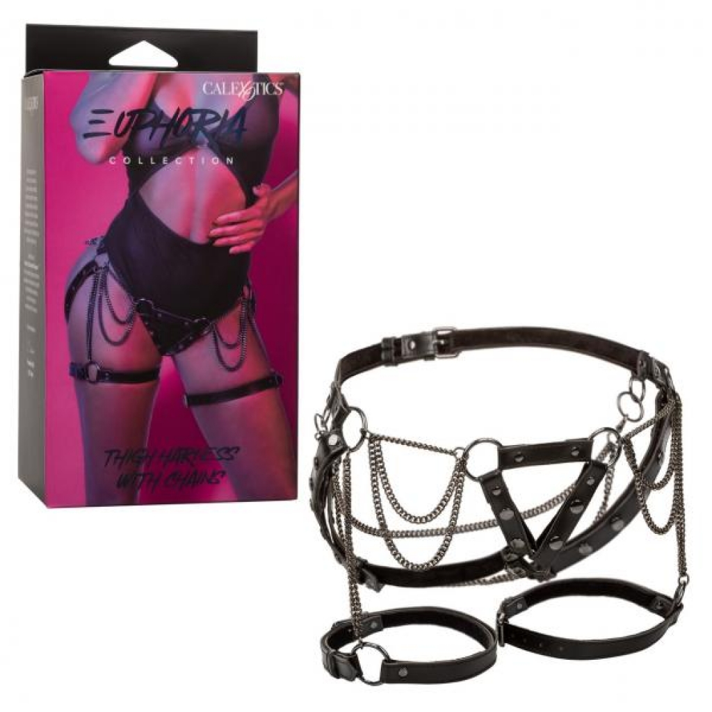 Euphoria Thigh Harness with Chains