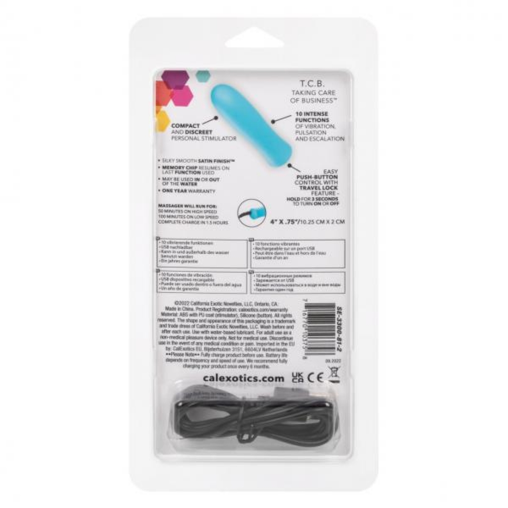 Kyst Taking Care Of Business Blue Mini Massager