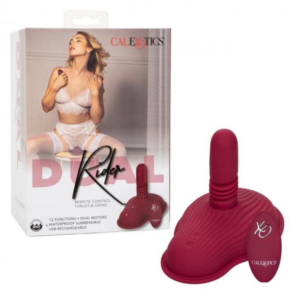 Dual Rider Remote Control Thrust & Grind Massager