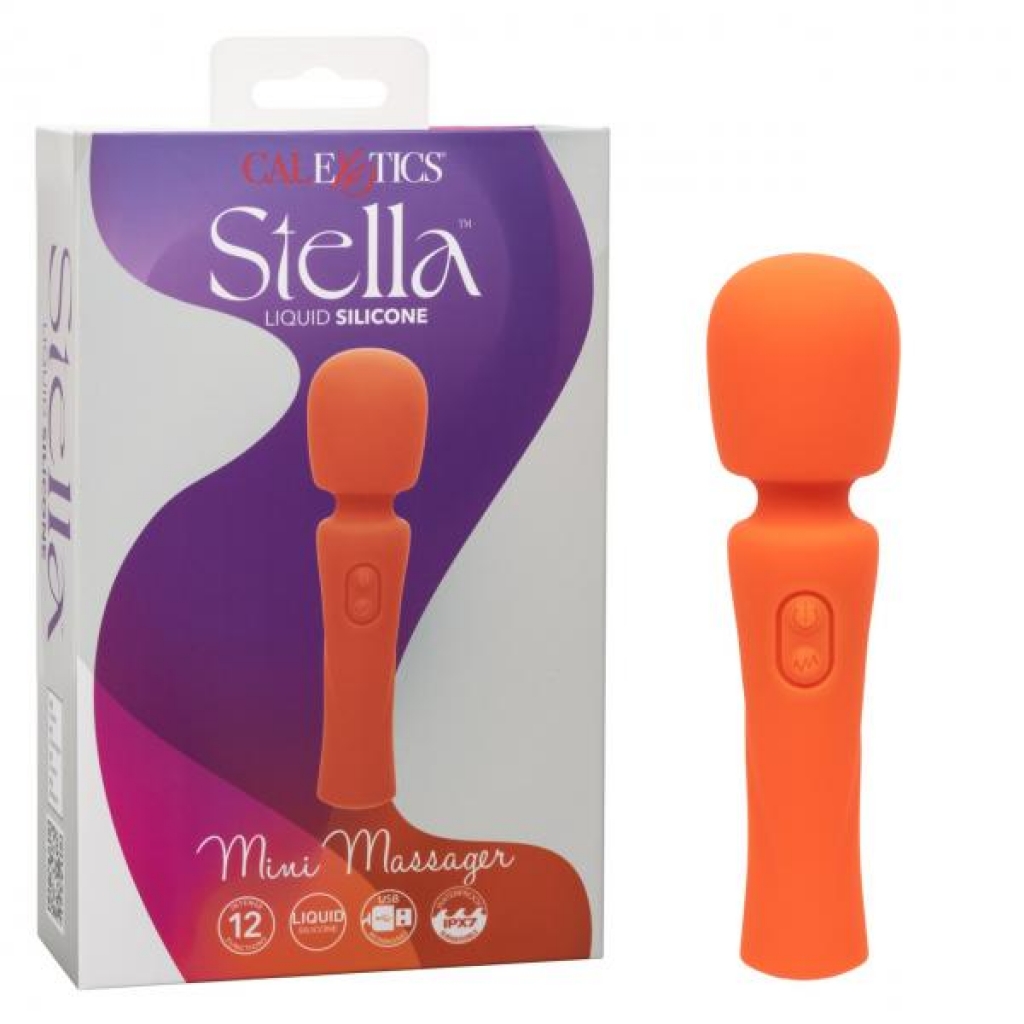 Stella Liquid Silicone Mini Massager - Compact Pleasure Tool