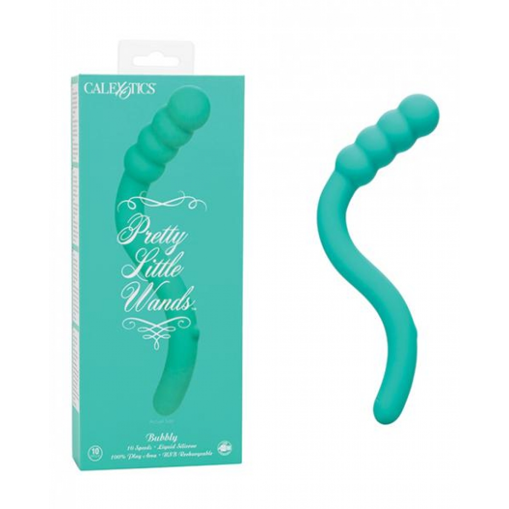 Pretty Little Wands Bubbly Vibrator - Green