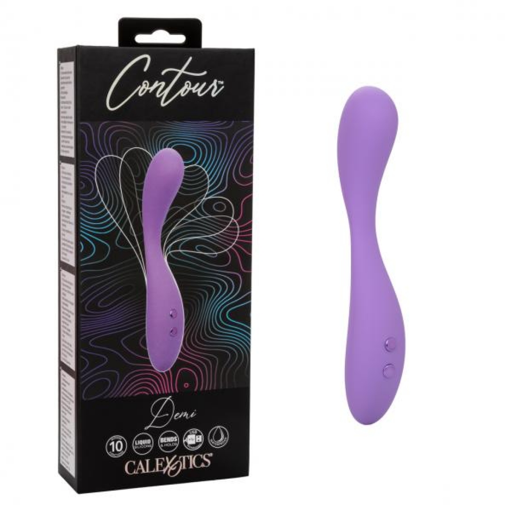 Contour Demi Vibrator - Purple