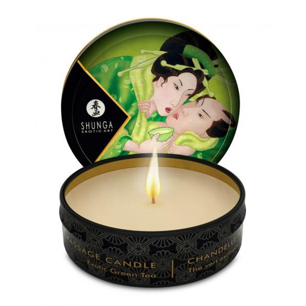 Exotic Green Tea Massage Candle - 1oz