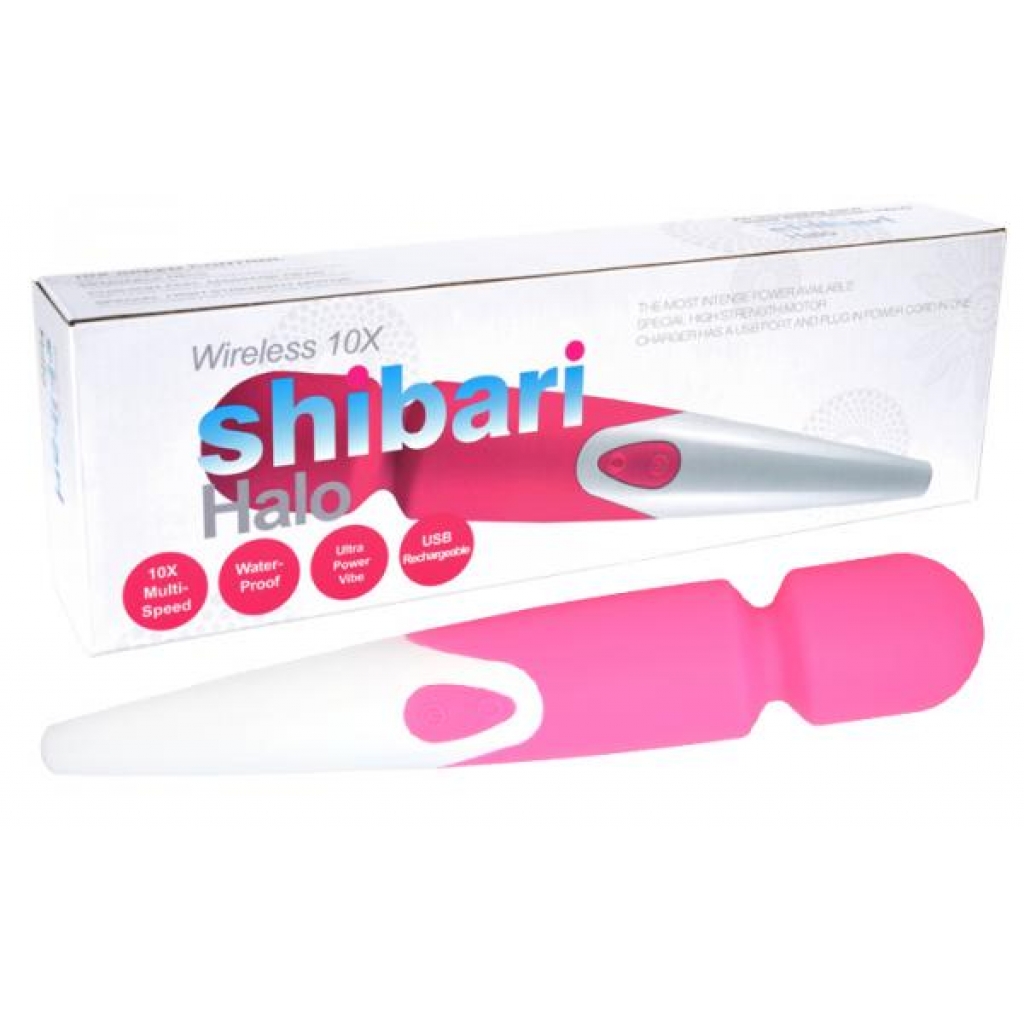 Shibari Halo Wand Massager - Wireless Power and Pleasure