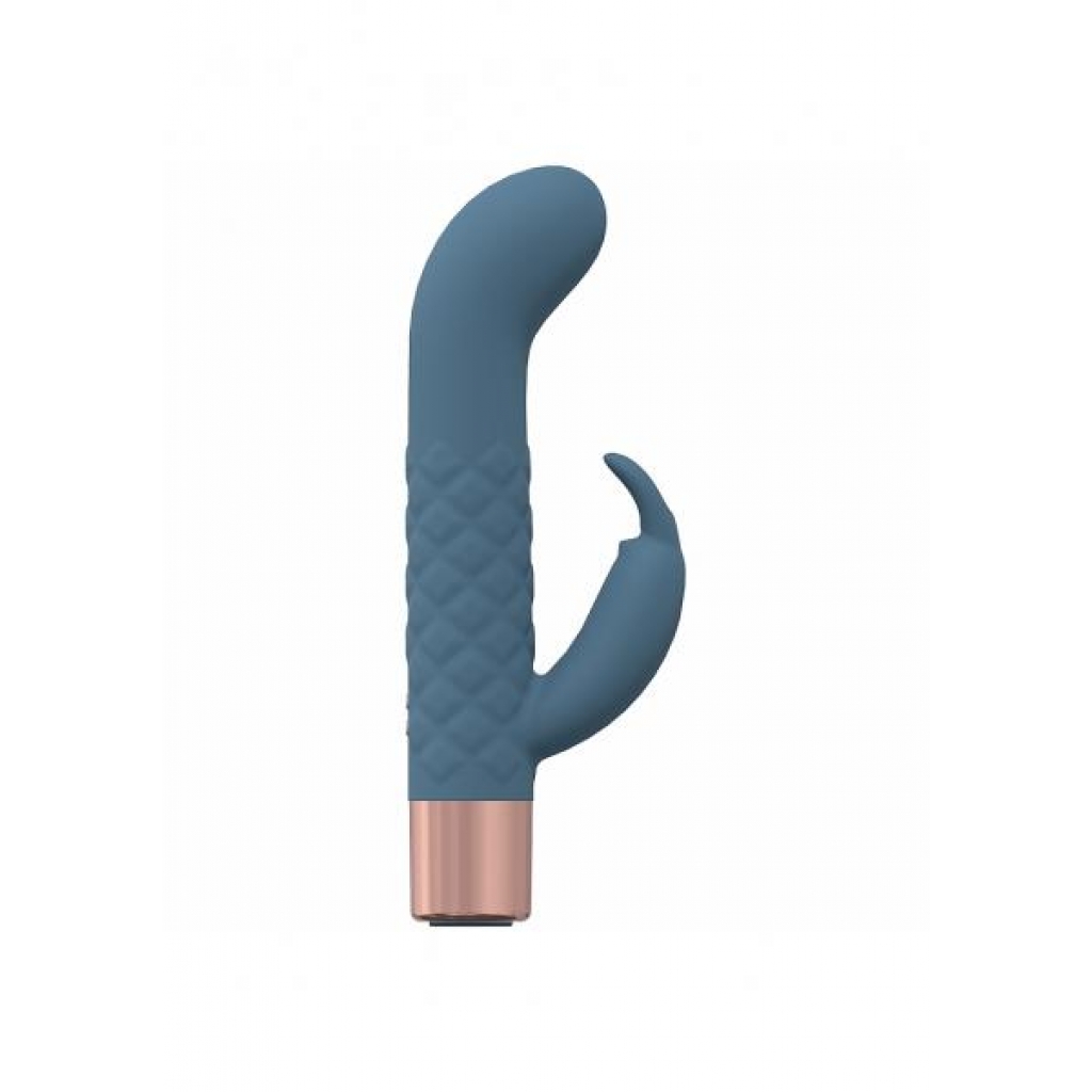 Loveline Devotion Mini Rabbit Vibrator - Blue