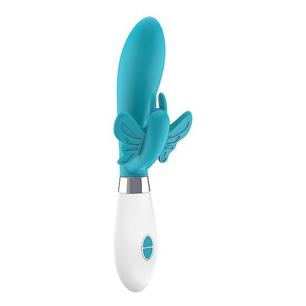 Alexios Butterfly & G-Spot Vibrator - Turquoise