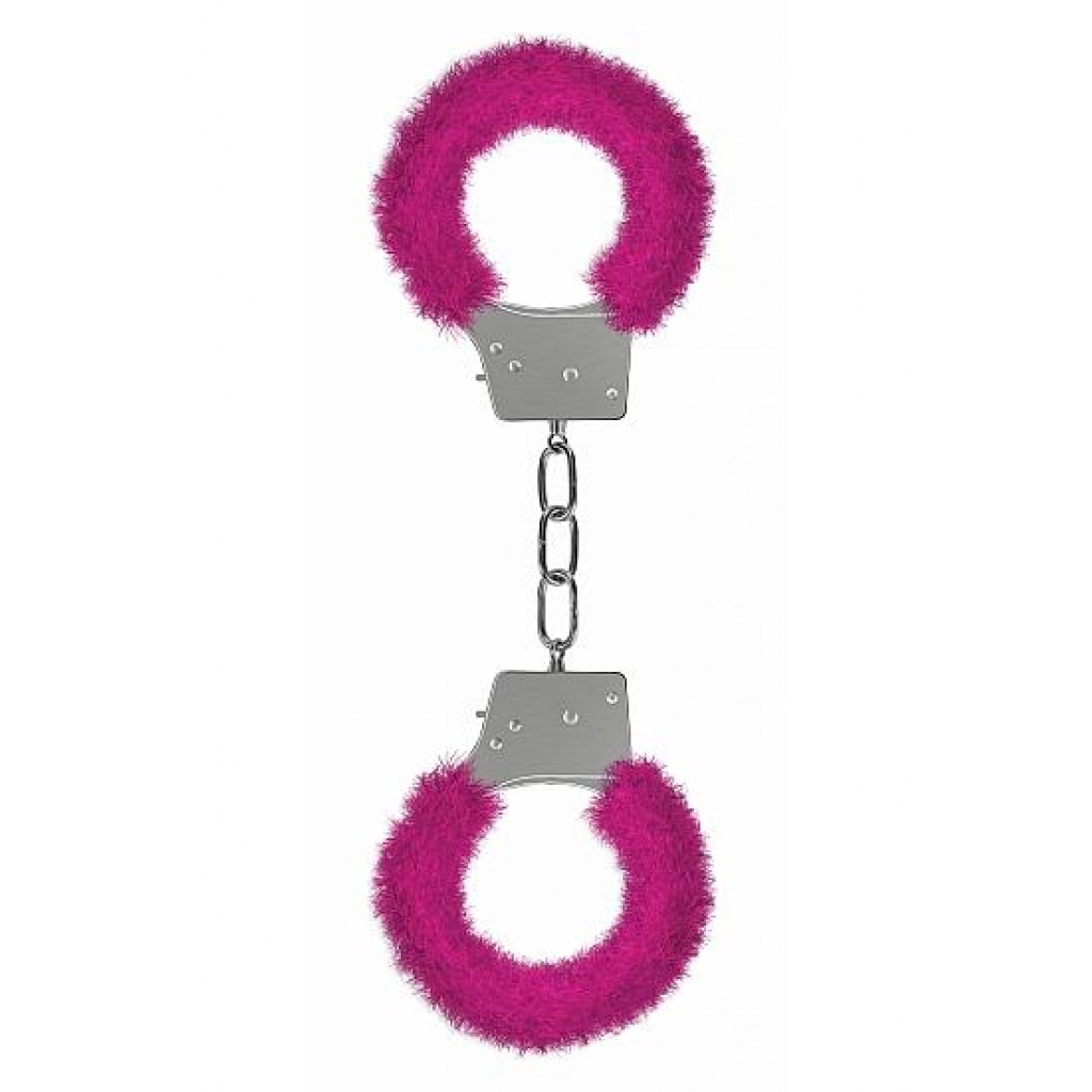 Beginner's Furry Handcuffs in Pink