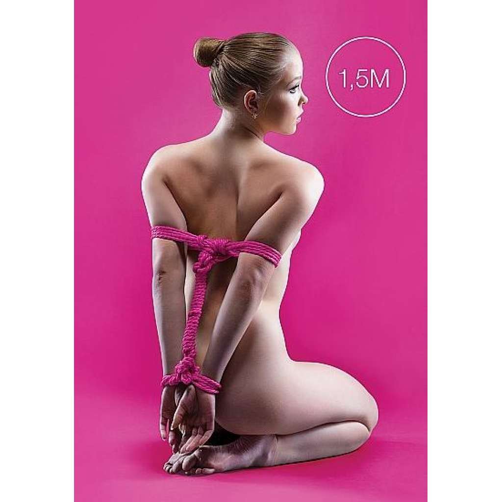 Japanese Mini Rope - 1.5m Pink