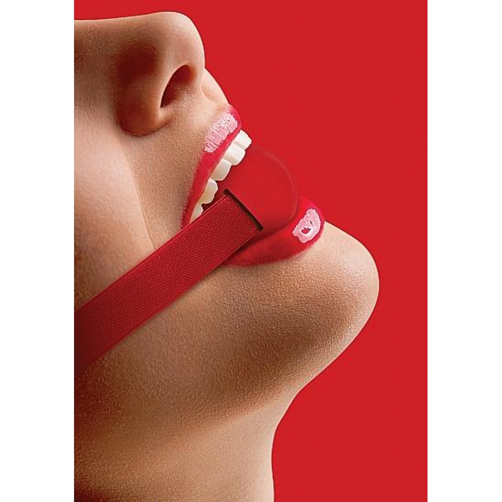 Elastic Ball Gag - Red