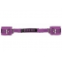 Adjustable Leather Handcuffs - Purple