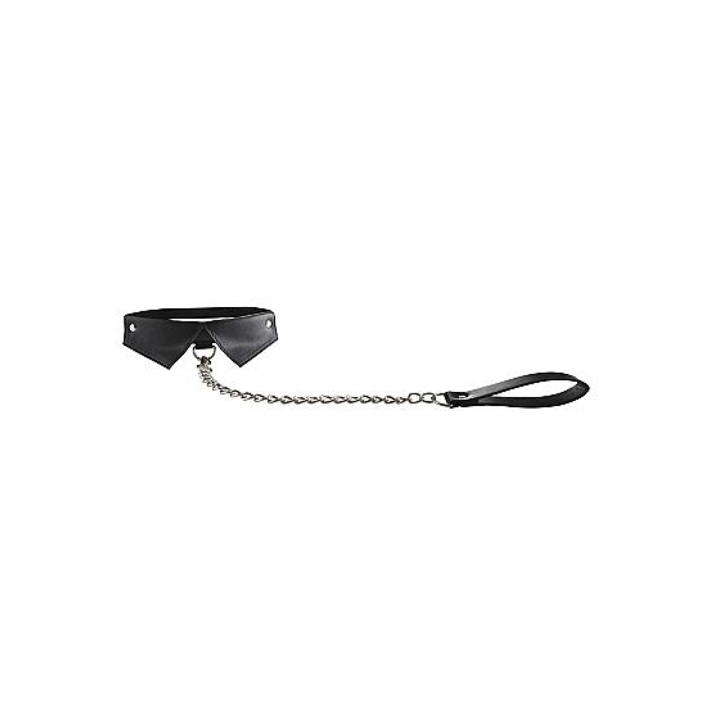 Ouch Exclusive Collar & Leash - Black