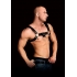 Ouch! Multi-Functional Black Bonded Leather Harness